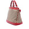 Secondhand Gucci Medium GG Canvas Valentine Top Handle Bag