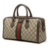 Secondhand Gucci Medium GG Supreme Ophidia Top Handle Bag