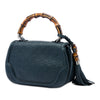 Secondhand Gucci Medium Guccissima New Bamboo Top Handle Bag