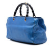 Secondhand Gucci Medium Metallic Calfskin Bamboo Shopper Satchel