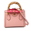 Secondhand Gucci Mini Calfskin Bamboo Diana Satchel