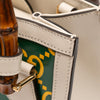 Secondhand Gucci Mini GG Calfskin Bamboo Diana Satchel