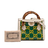 Secondhand Gucci Mini GG Calfskin Bamboo Diana Satchel