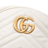 Secondhand Gucci Mini GG Marmont Matelasse Calfskin Round Crossbody