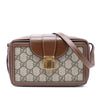 Secondhand Gucci Mini GG Supreme Clasp Crossbody