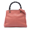 Secondhand Gucci Small Calfskin Bamboo Shopper Satchel