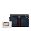 Secondhand Gucci Small Calfskin Web Ophidia Chain Crossbody
