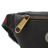 Secondhand Gucci Small Grained Calfskin Web Logo Belt Bag