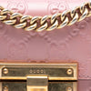 Secondhand Gucci Small Guccissima Padlock Crossbody