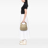 Secondhand Gucci Studded Calfskin Bamboo Hobo