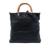 Secondhand Gucci Tall Leather Bamboo Shopper Tote