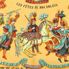 Secondhand Hermès Les Fetes du Roi Soleil Silk Scarf 90