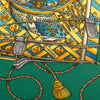 Secondhand Hermès Les Tambours Silk Scarf 90