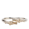 Secondhand Hermès Palladium Plated Ravinet d Enfert Double Horse Head Bracelet