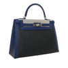 Secondhand Hermès Tricolor Swift and Toile H Berline Kelly II Sellier 32