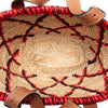 Secondhand LOEWE Small Raffia Animal Embroidered Anagram Basket Tote