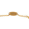 Secondhand Louis Vuitton Gold Plated Strass LV Iconic Pendant Necklace