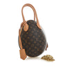 Secondhand Louis Vuitton Monogram and Calfskin Egg Bag