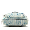 Secondhand Louis Vuitton Monogram Denim Watercolor Hickory Stripes Outdoor Pouch