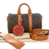 Secondhand Louis Vuitton Monogram Dust Keepall Bandouliere 25