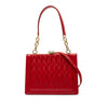 Secondhand Miu Miu Matelasse Lambskin Kiss Lock Solitaire Satchel
