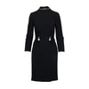 Secondhand Moschino High Neck Dress with Gemstone - '10s