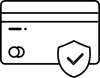 Shield icon with check mark representing security and trust - HerAge
