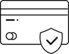 Security shield icon with a check mark symbolizing protection and trust - HerAge