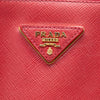 Secondhand Prada Large Saffiano Lux Galleria Double Zip Satchel