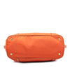 Secondhand Prada Saffiano Trimmed Tessuto Satchel