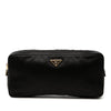 Secondhand Prada Satin Multi Zip Pouch