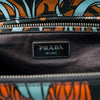Secondhand Prada Small Saffiano Lux Lily Print Galleria Double Zip Satchel