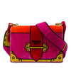Secondhand Prada Velluto Ricamo Trompe L'oeil Cahier Crossbody