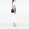 Secondhand Prada Vitello Daino Front Pocket Open Convertible Tote