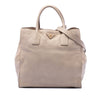 Secondhand Prada Vitello Daino Open Convertible Tote
