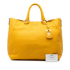 Secondhand Prada Vitello Daino Side Zip Convertible Tote