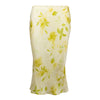 Secondhand Roberto Cavalli Class Leaf Print Top and Skirt Set - '10s