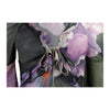 Secondhand Roberto Cavalli Floral Printed Ruffle Neck Dress - '90s