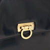 Salvatore Ferragamo Gancini Tote Patent leather
