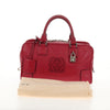 Secondhand Loewe Amazona Bag Red Leather Bags