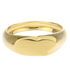 Tiffany & Co. Elsa Peretti Full Heart Ring 18K Yellow Gold