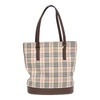 Secondhand Burberry Nova Check Tote canvas check pattern