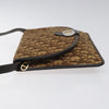Christian Dior Vintage Trotter Shoulder Bag Embroidered Diorissimo Canvas