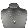 Secondhand Bvlgari B.Zero1 Design Legend Zaha Hadid Pendant Necklace 18K Rose Gold with Ceramic