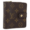 Louis Vuitton Compact Zippe Wallet Monogram Canvas