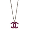Secondhand Chanel CC Logo Pendant Necklace