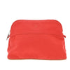 Secondhand Hermes Bolide Pouch Red Cotton Bags