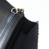 Secondhand Chanel Flap Card Holder on Chain Quilted Printed