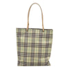 Secondhand Burberry Nova Handbag Check Pattern