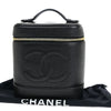 Chanel Vintage Timeless Vanity Case Caviar